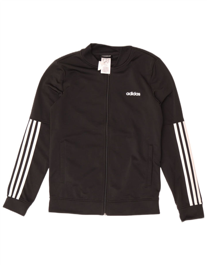 Giacca da tuta da donna Adidas UK 8/10 Small Poliestere nero
