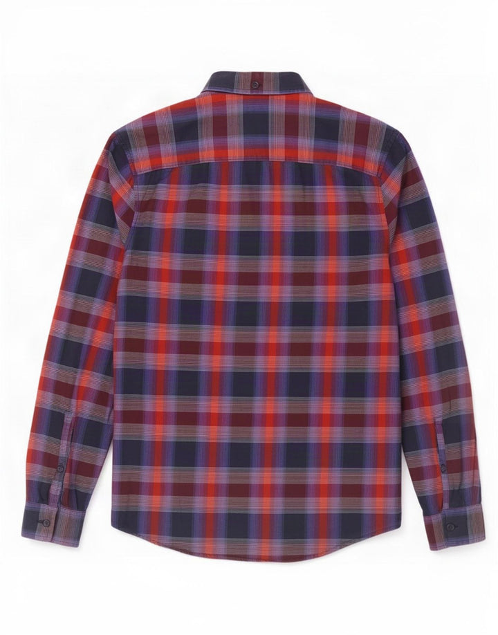 Penguin Camicia da uomo Heritage slim fit a quadri medio multicolore