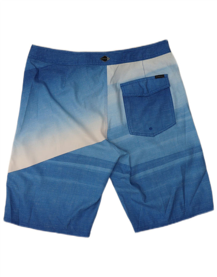 Pantaloncini da bagno da uomo O'Neill in poliestere color block blu medio
