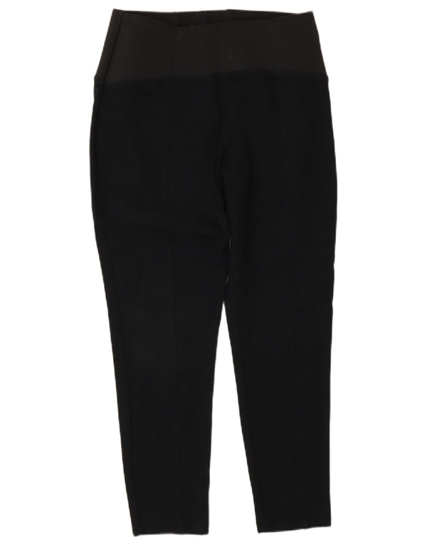 Leggings corti da donna Marks & Spencer UK 12 viscosa nera media