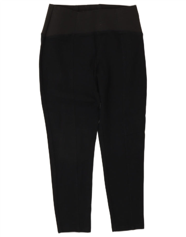 Leggings corti da donna Marks & Spencer UK 12 viscosa nera media
