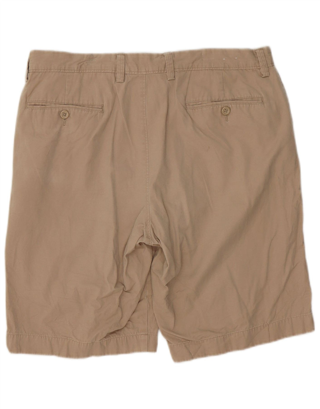 J. CREW Pantaloncini chino Rivington da uomo W34 grandi in cotone beige