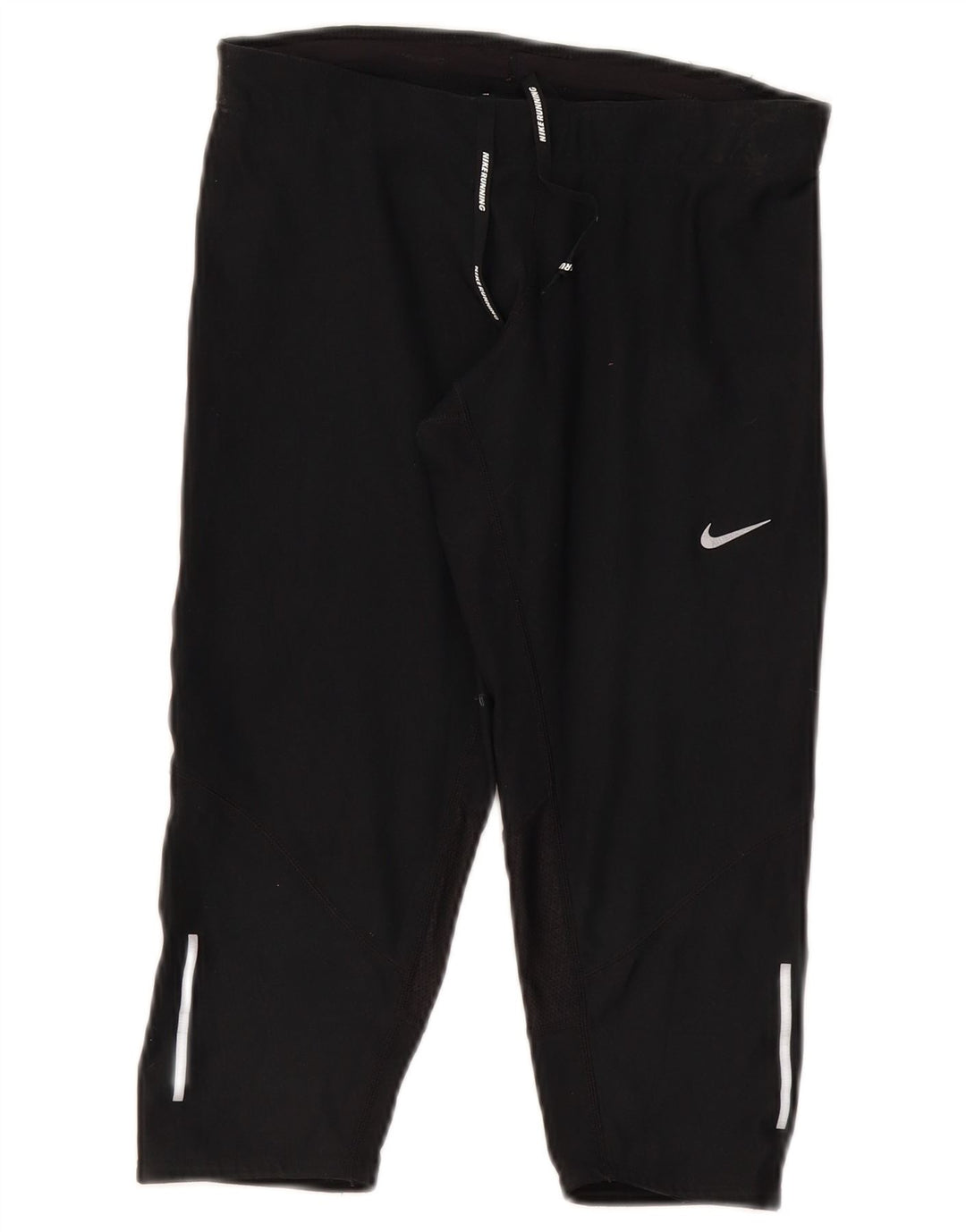 Leggings Nike Dri Fit Capri da donna UK 8 Small poliestere nero