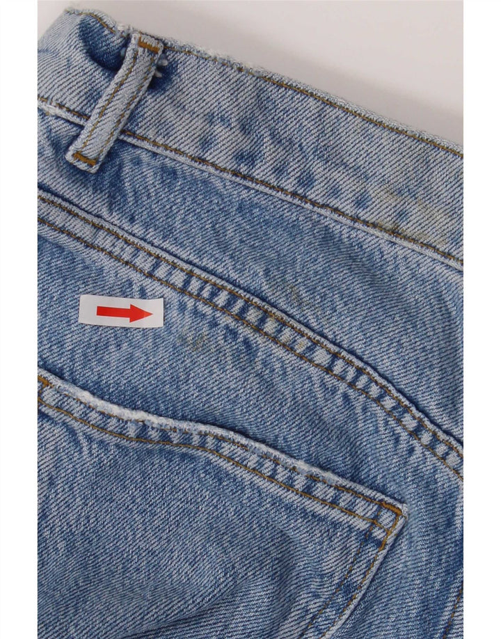 Jeans dritti da donna Zara EU 38 Small W28 L34 Blu