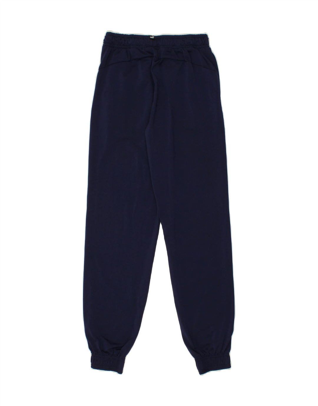 PUMA Boys Tracksuit Trousers Joggers 13-14 Years Navy Blue Polyester Vintage Puma and Second-Hand Puma from Messina Hembry 