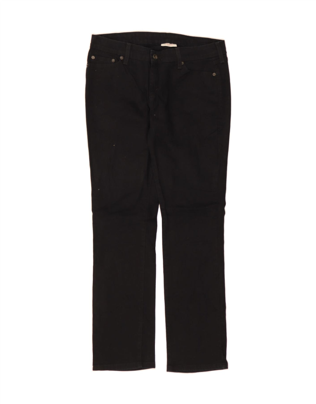 LEVI'S Womens Slim Jeans US 10 Large W30 L31 Black Cotton Vintage Levi's and Second-Hand Levi's from Messina Hembry 