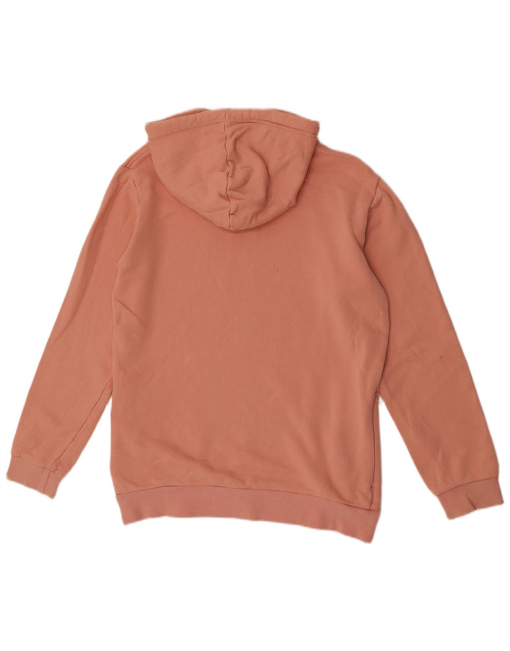 Felpa con cappuccio grafica da uomo Adidas piccola in cotone rosa