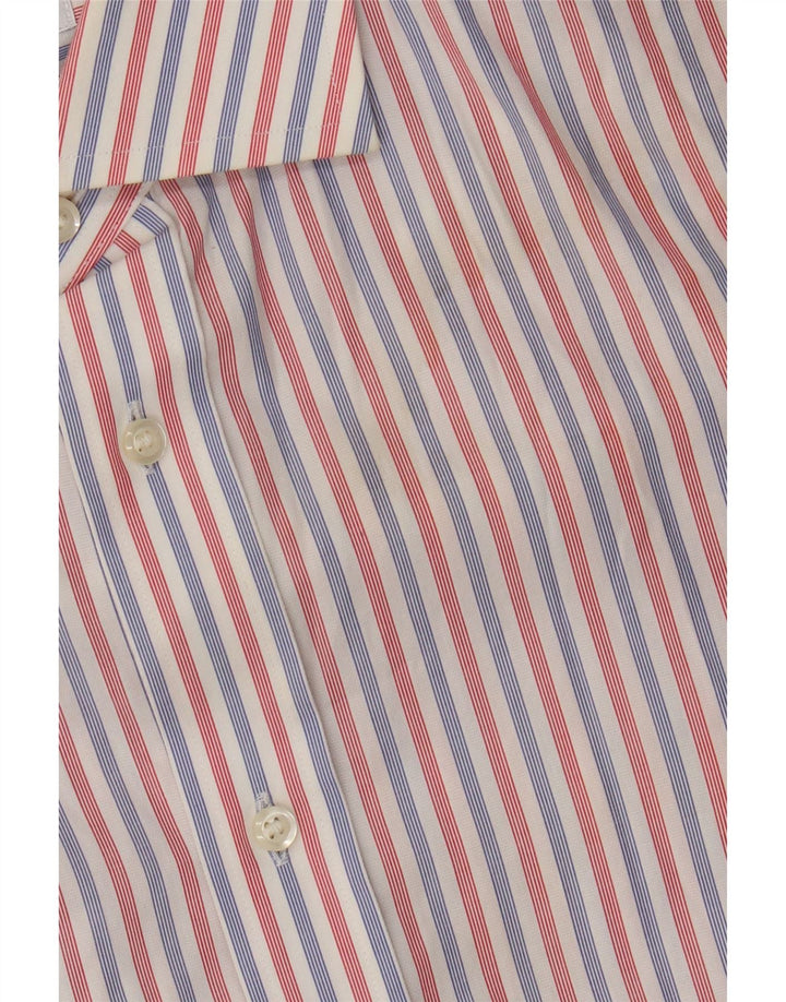 Camicia Boggi Milano da uomo in cotone a righe grandi rosse