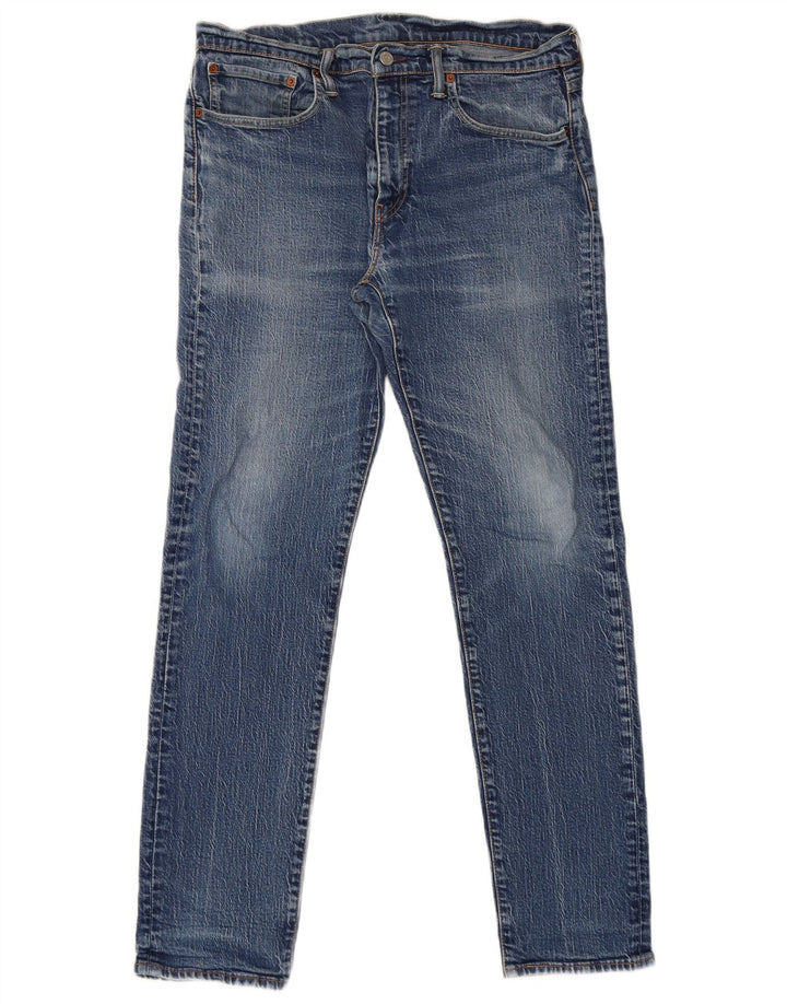 Levi's Uomo 502 Jeans affusolati W34 L34 Cotone blu