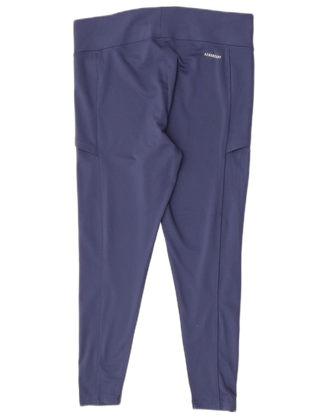 Leggings Adidas Aeroready da donna UK 16 grande poliestere blu navy
