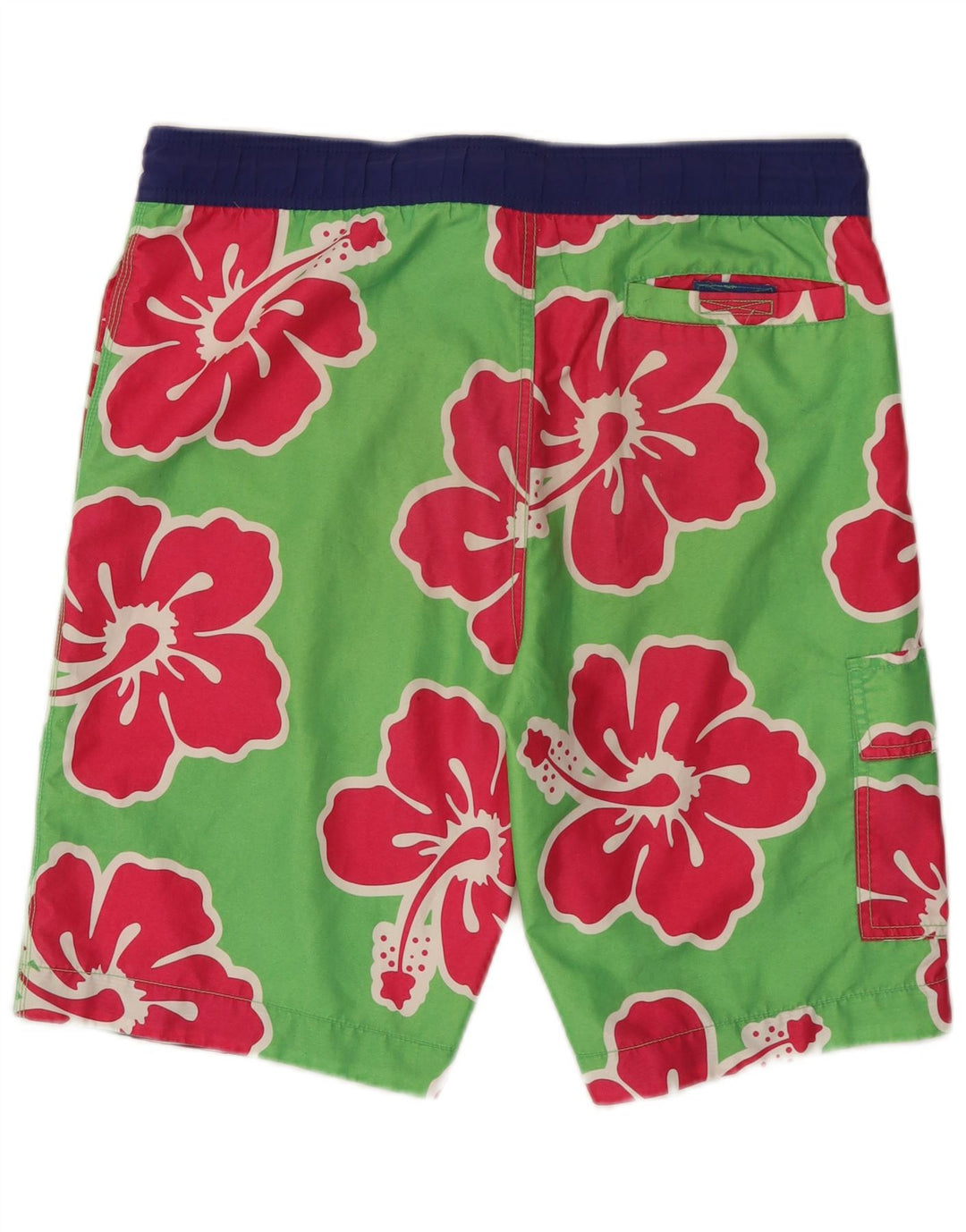 TOMMY HILFIGER Pantaloncini da bagno da uomo Piccolo poliestere floreale verde