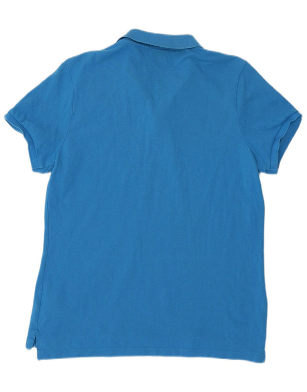 POLO RALPH LAUREN Polo skinny da donna UK 18 XL Cotone blu