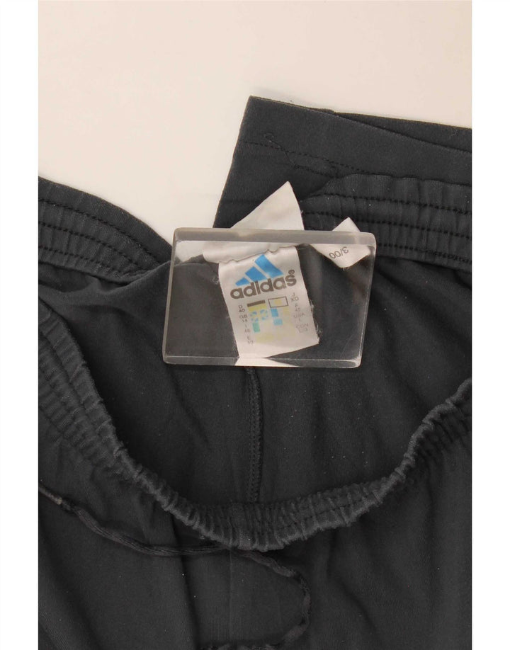 Pantaloni della tuta da donna Adidas UK 14 grigio medio in poliammide