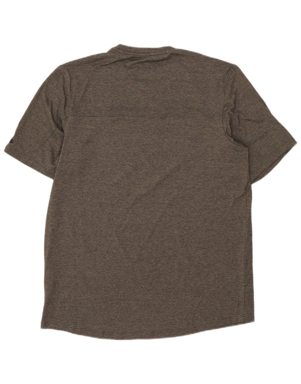 T-shirt Adidas Aeroready da uomo, grande, in poliestere grigio