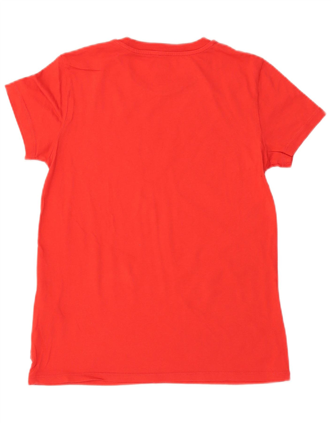 T-shirt grafica da donna LEVI'S UK 6 XS rossa in cotone