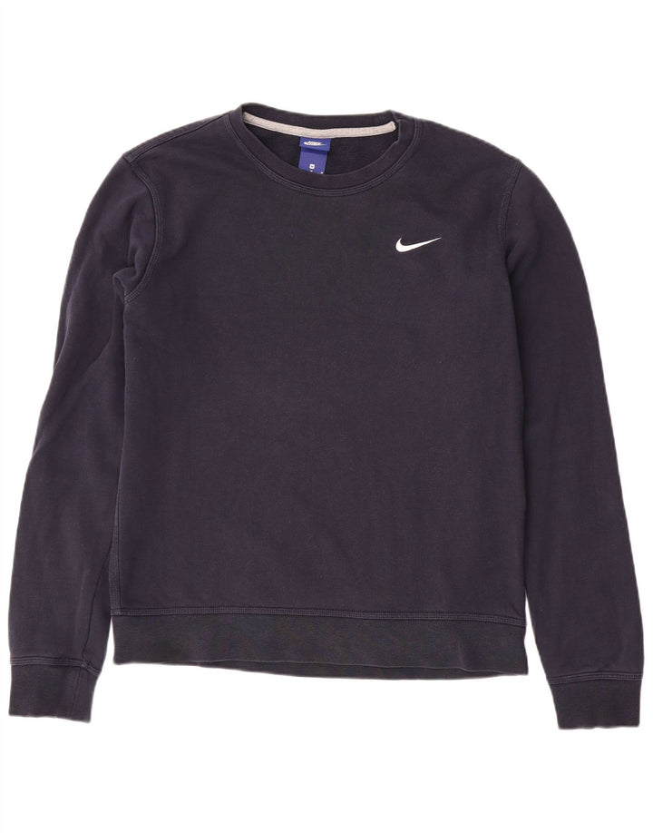 Felpa da uomo NIKE maglione medio blu navy