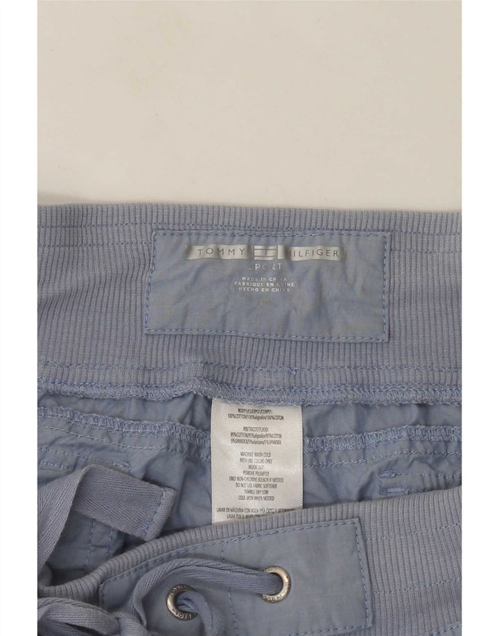 Pantaloni capri da donna Tommy Hilfiger medi W30 L22 cotone blu