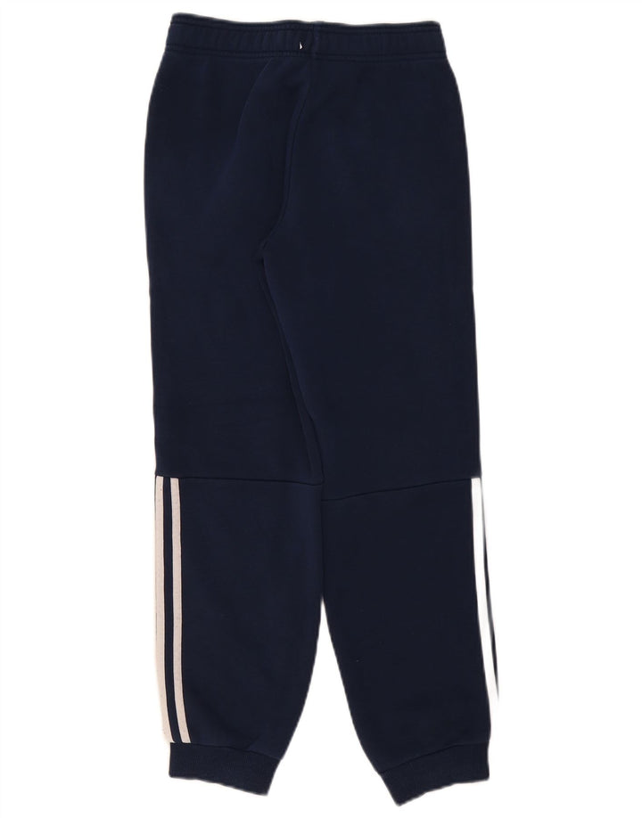 Pantaloni da tuta ADIDAS da ragazzo Joggers 11-12 anni in cotone blu navy