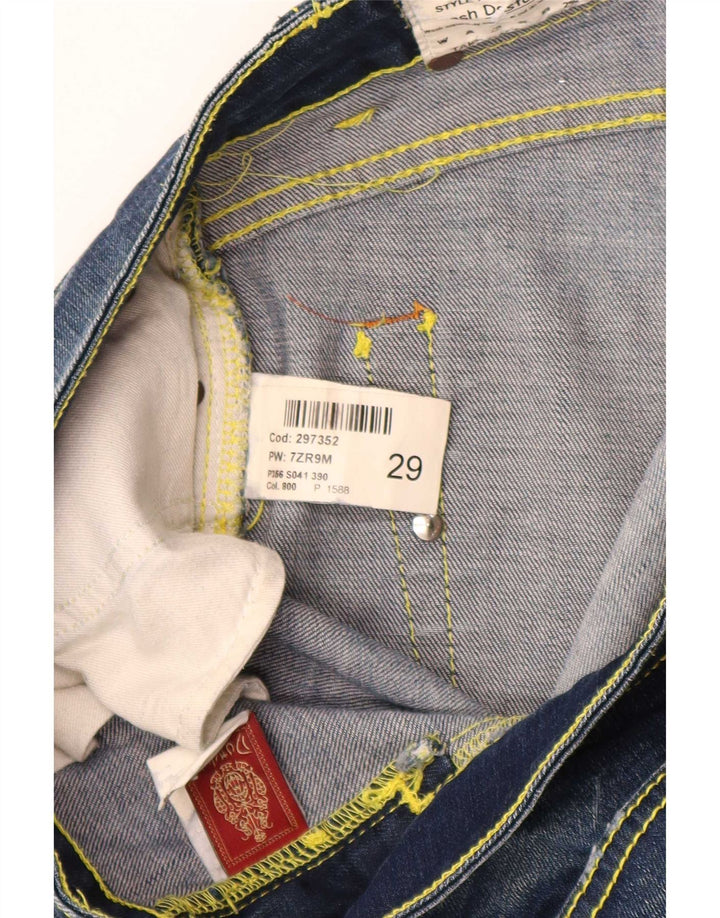 Dondup Jeans Bootcut da donna W29 L28 Blu Cotone