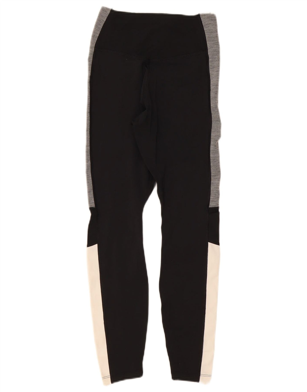 Leggings Dri Fit da donna NIKE UK 4 XS poliestere color block nero