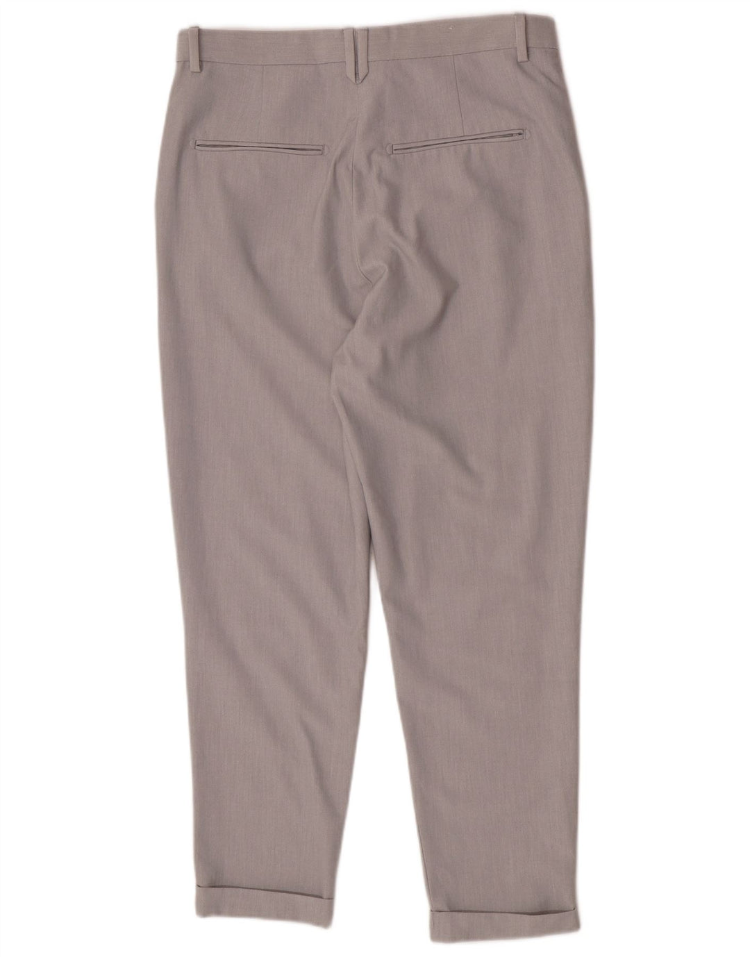 Pantaloni chino regolari affusolati da uomo Zara EU 40 medi W31 L25 grigi