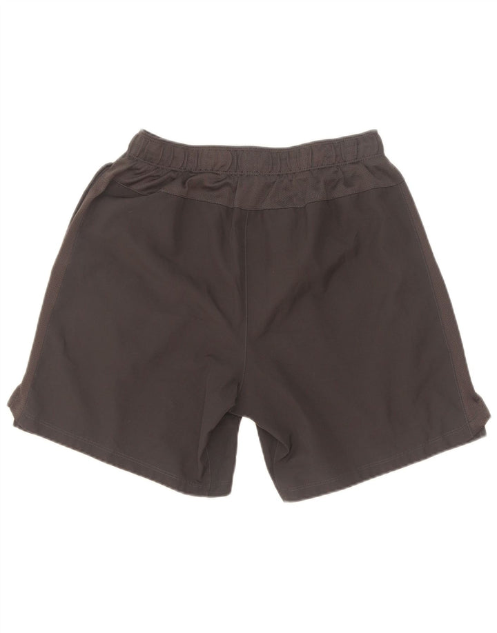 Pantaloncini sportivi Nike Dri Fit da uomo in poliestere grigio medio