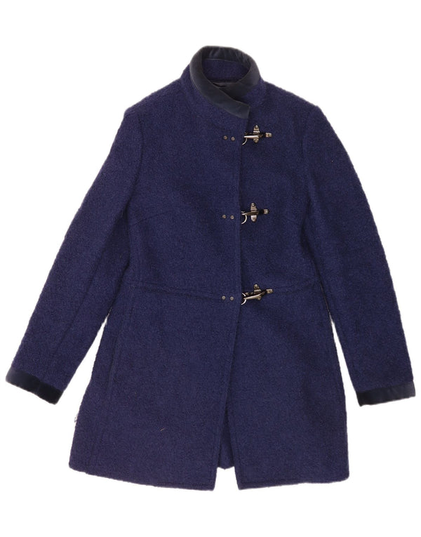 Cappotto da donna Fay UK 10 piccolo in lana vergine blu navy