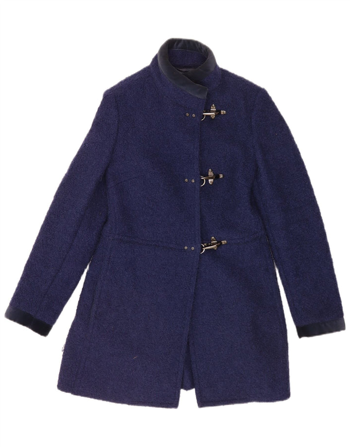 Cappotto da donna Fay UK 10 piccolo in lana vergine blu navy