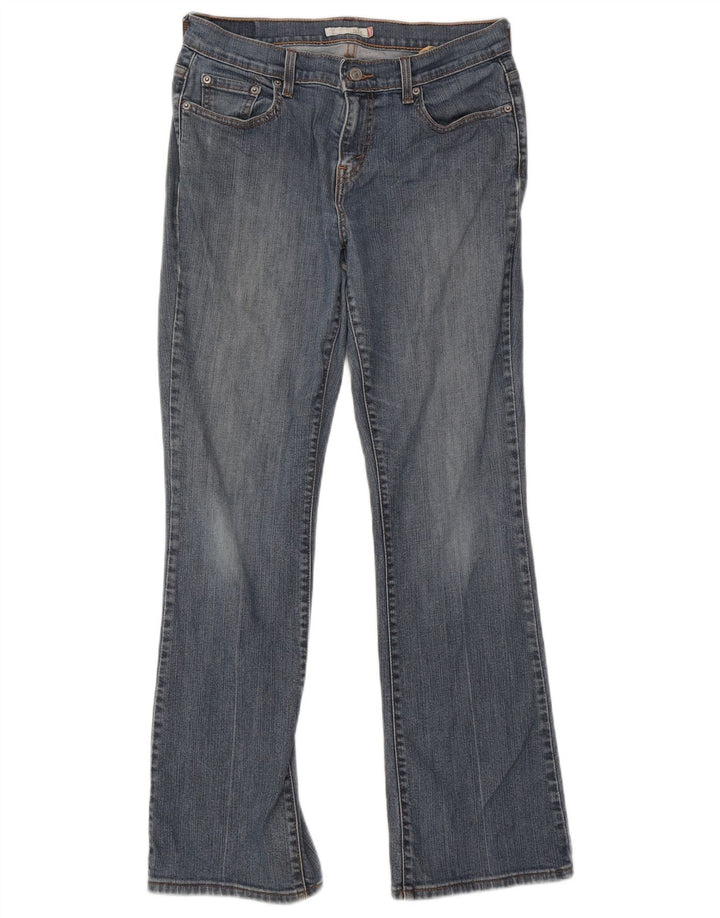 Jeans Levi's 515 Bootcut da donna US 6 medio W30 L31 cotone blu