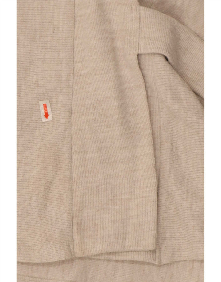 Maglione cardigan avvolgente da donna Phase Eight UK 10 piccolo poliestere beige