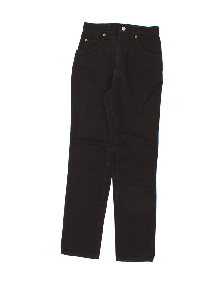 RIFLE Womens Straight Jeans W27 L30 Black Cotton Vintage Rifle and Second-Hand Rifle from Messina Hembry 