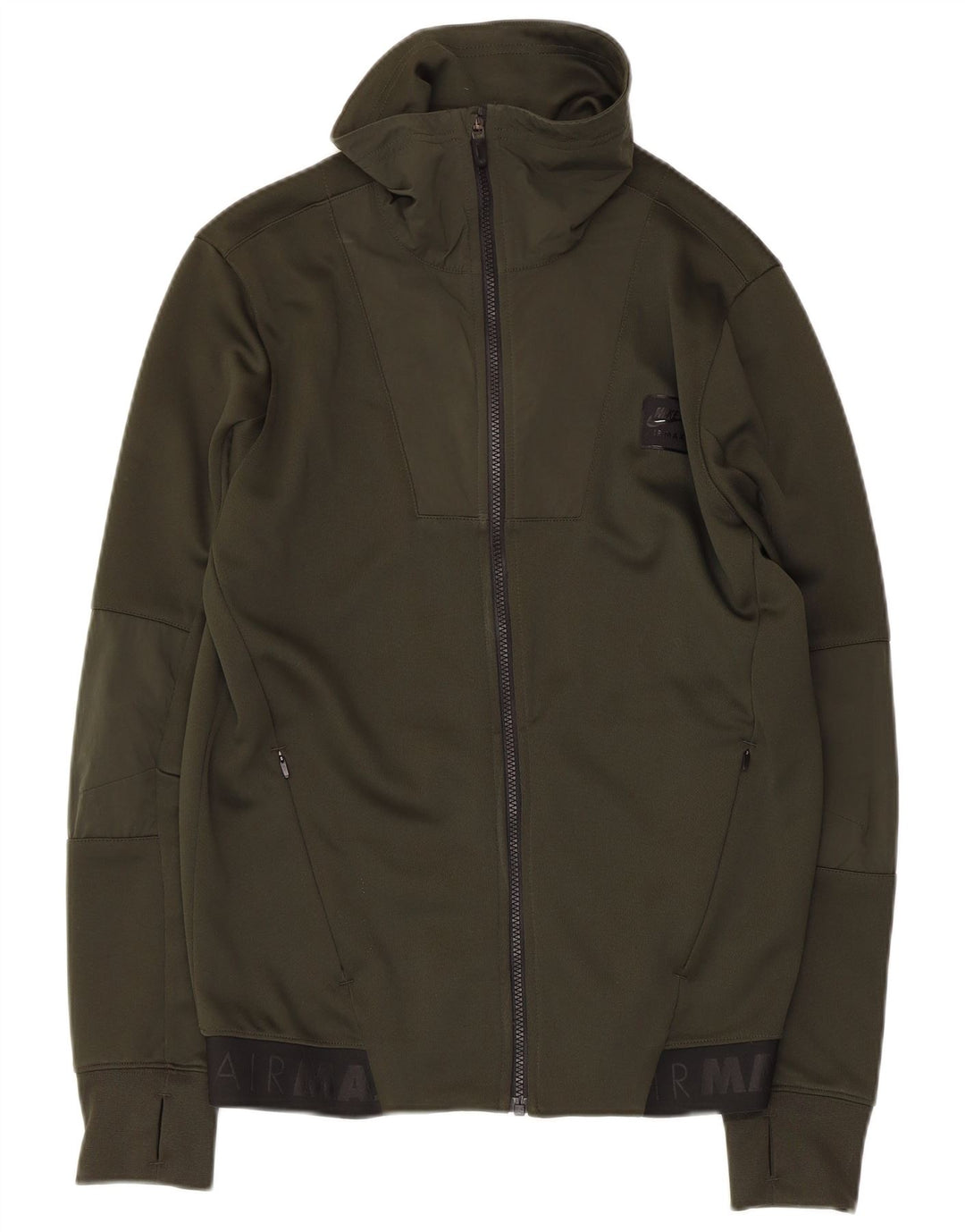 Giacca da tuta NIKE Air Max Graphic da uomo, color block medio kaki