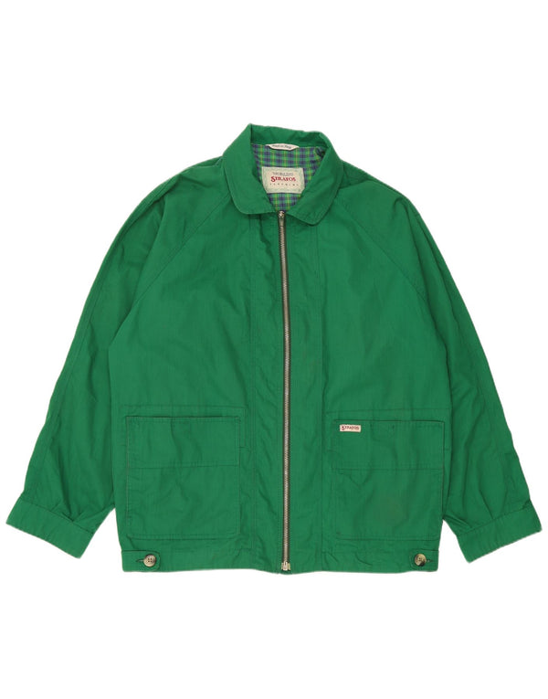 Giubbotto bomber da uomo Stratos UK 40 Large Verde Poliestere