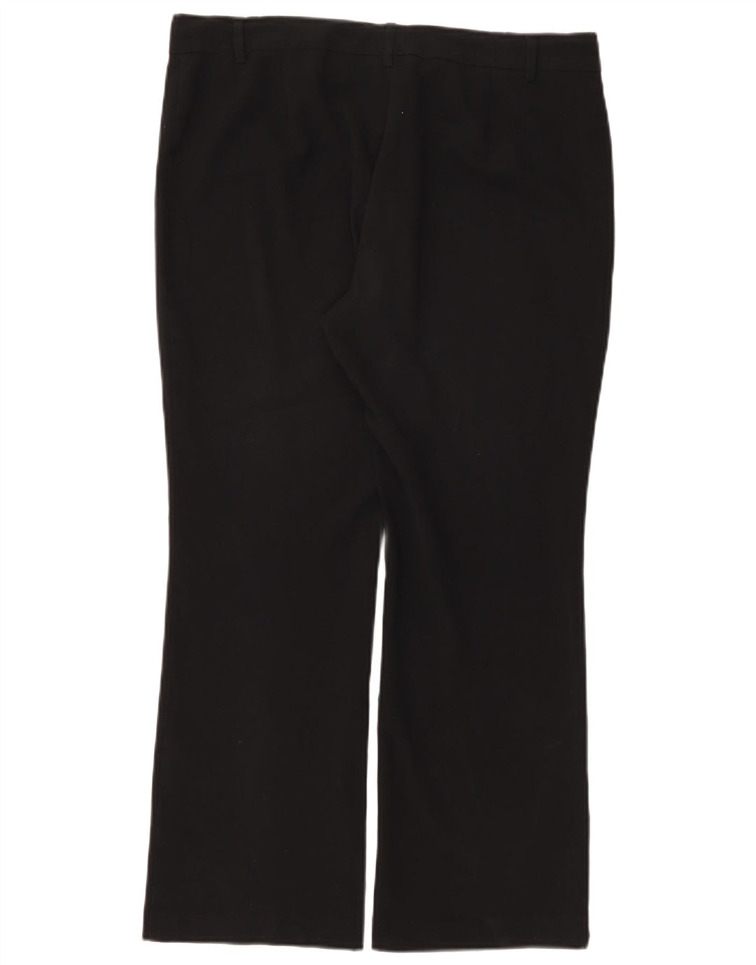 Pantaloni da abito bootcut da donna Marks & Spencer UK 14 Large W34 L28 Nero