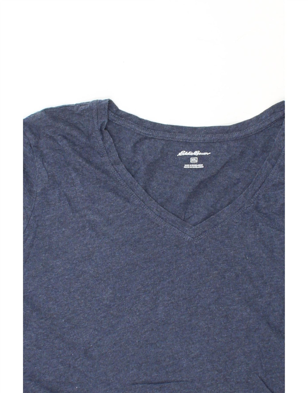 EDDIE BAUER Mens T-Shirt Top 2XL Navy Blue Cotton Vintage Eddie Bauer and Second-Hand Eddie Bauer from Messina Hembry 