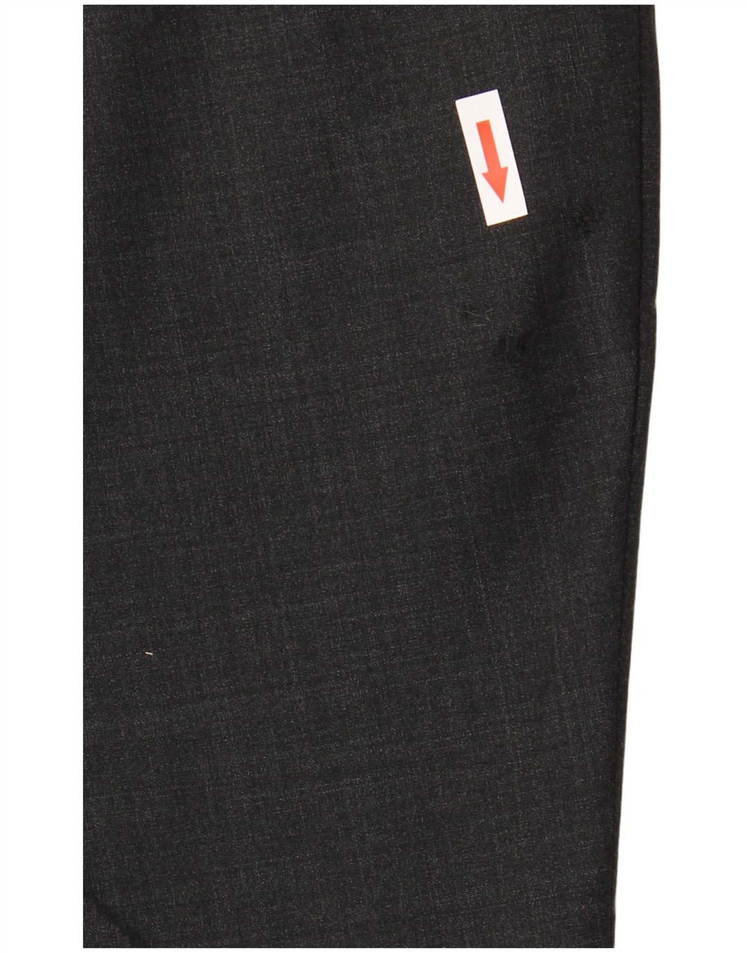Pantaloni da abito slim su misura da uomo Marks & Spencer W40 L33 in lana grigia
