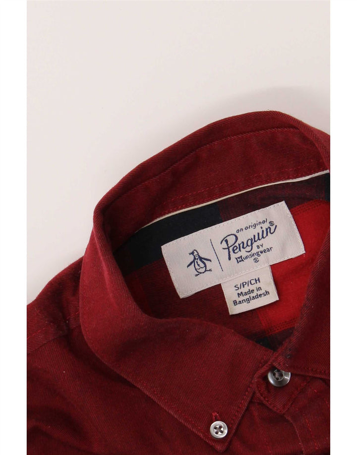 Camicia da uomo Pinguino piccola marrone