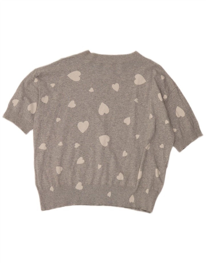 Maglione girocollo da donna Marks & Spencer con motivo astratto UK 16 grande