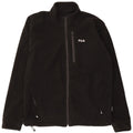 Giacca in pile da uomo FILA UK 40 Large Nero Poliestere