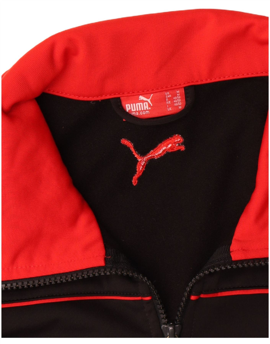 Giacca sportiva da uomo con grafica Puma, media, nera, in poliestere