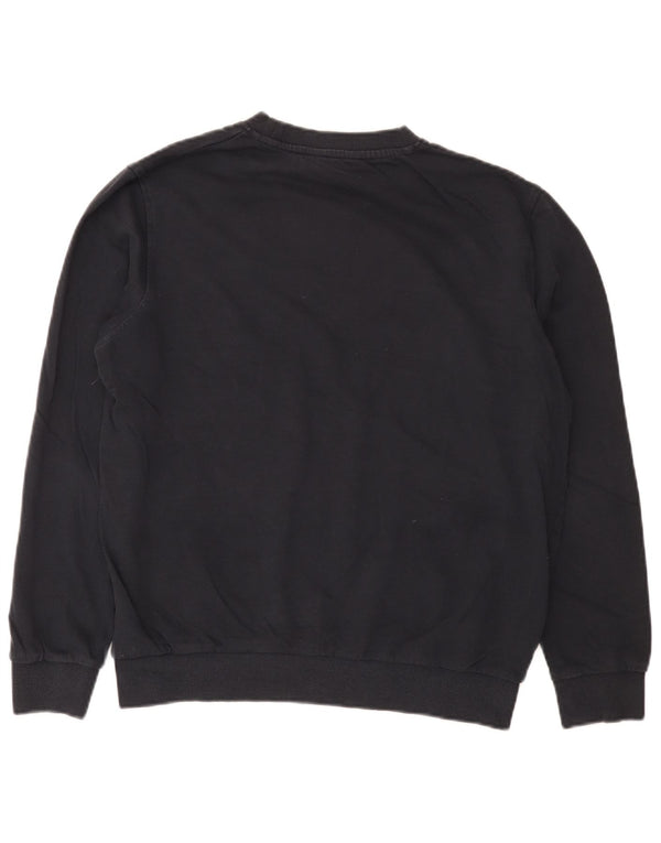 Felpa grafica da uomo Ben Sherman Maglione color block medio blu navy