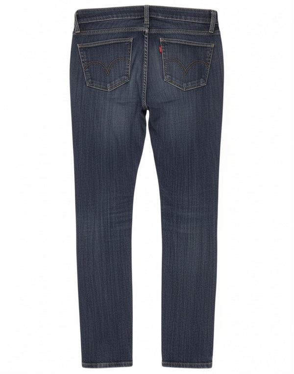 Levi's Donna 524 Jeans skinny super bassi US 5 Medio W30 L32 Cotone blu