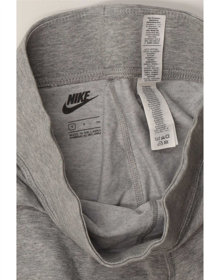 Leggings grafici da donna Nike UK 10 piccolo cotone grigio