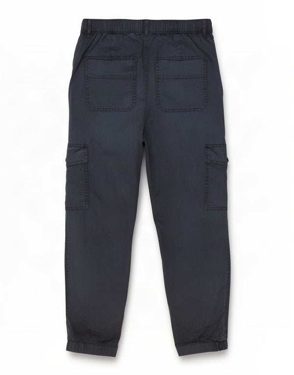 Pantaloni cargo corti Marks & Spencer da donna UK 12 medi W28 L25 neri
