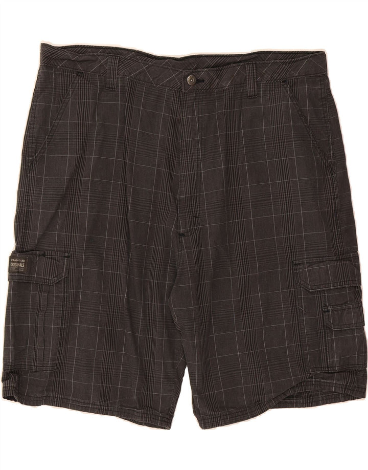 WRANGLER Mens Cargo Shorts W42 2XL Grey Cotton Vintage Wrangler and Second-Hand Wrangler from Messina Hembry 