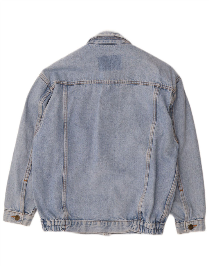 Giacca Denim Vintage da Ragazzo 12-13 Anni in Cotone Blu
