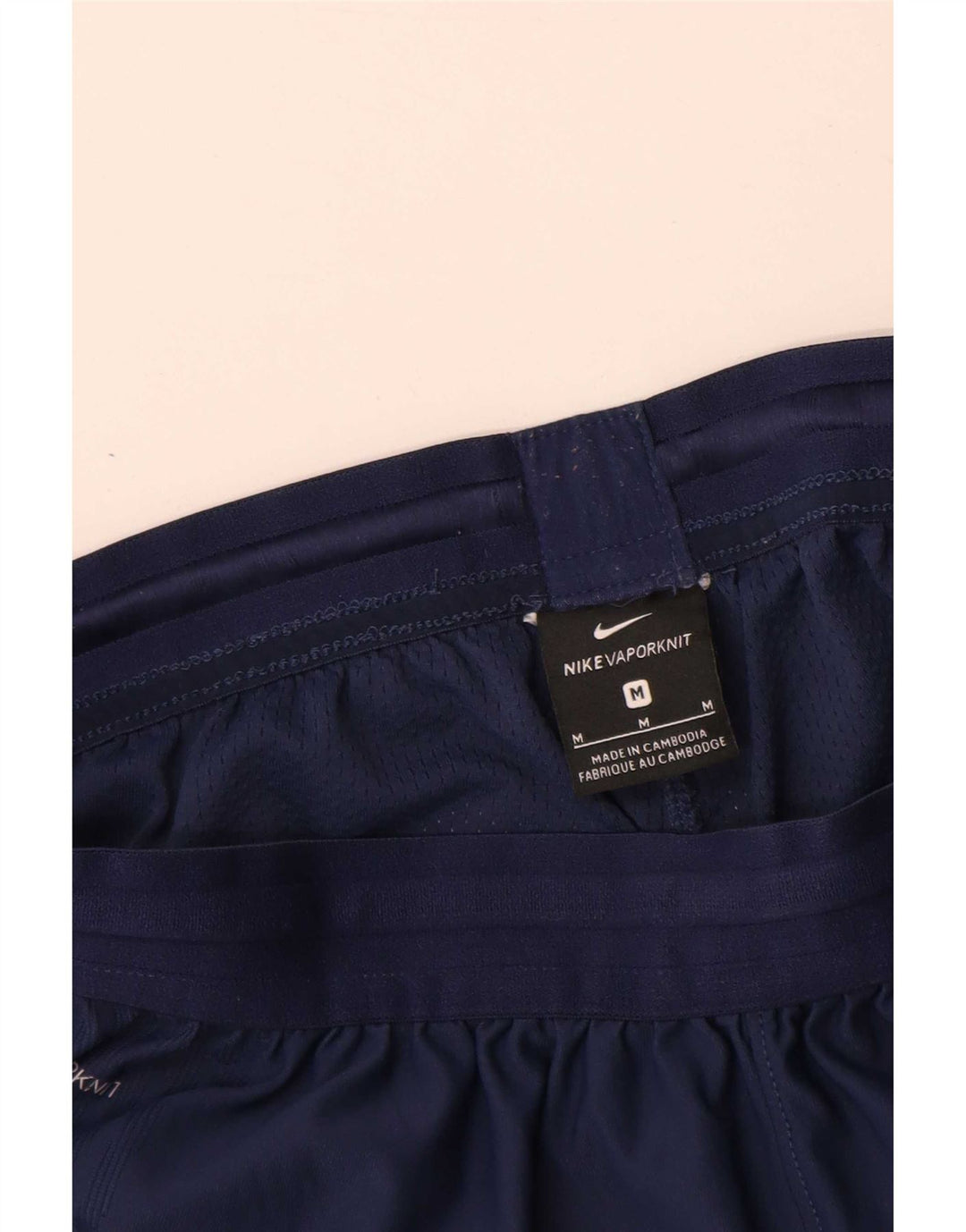 Pantaloncini sportivi Nike da uomo con grafica grafica color block medio blu navy
