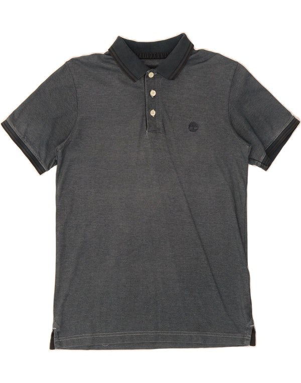 Polo da uomo vestibilità regolare TIMBERLAND grande in cotone blu navy