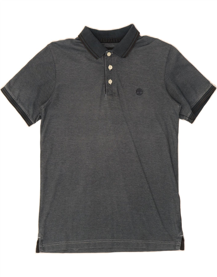 Polo da uomo vestibilità regolare TIMBERLAND grande in cotone blu navy