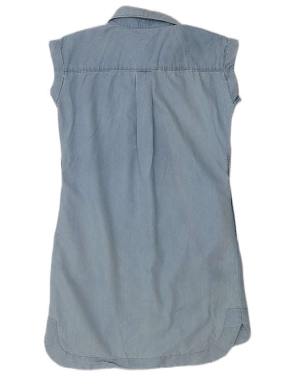 Calvin Klein Jeans Abito in denim per ragazze 12-13 anni Large Blu in cotone